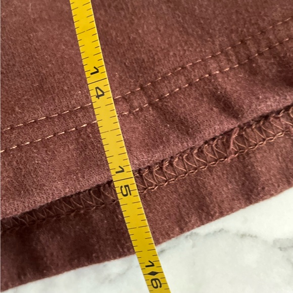 Brown shorts soft cozy sweat shorts warm teddy high waisted cotton basketball - Picture 10 of 11